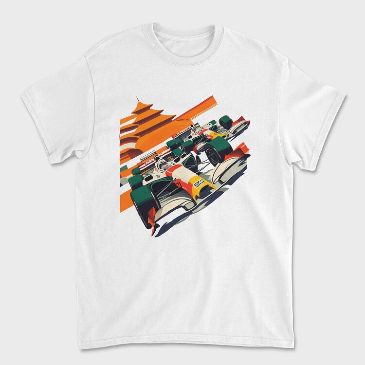 Bauhaus Formula Racing Car, Унисекс Мъжка Тениска