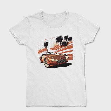 Classic Convertible Palm Trees, Women's T-Shirt