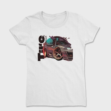 Custom Cars Luxe Wheels Tire Thread, Women's T-Shirt