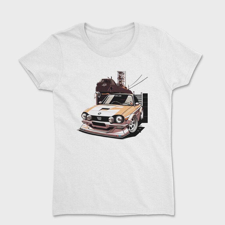 Custom Racing Car Anime, Women's T-Shirt