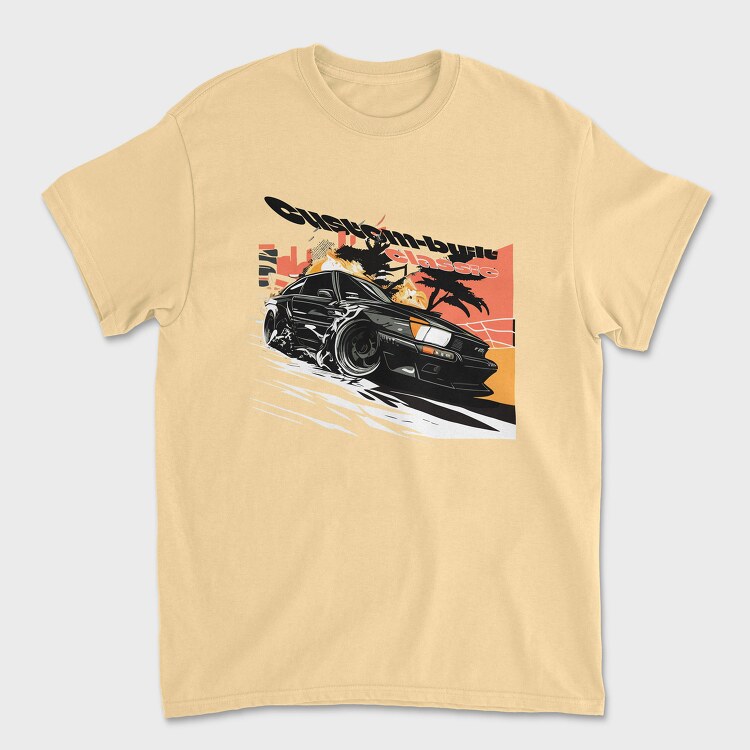 Custom Sports Car Built Classic, Unisex Men's T-Shirt