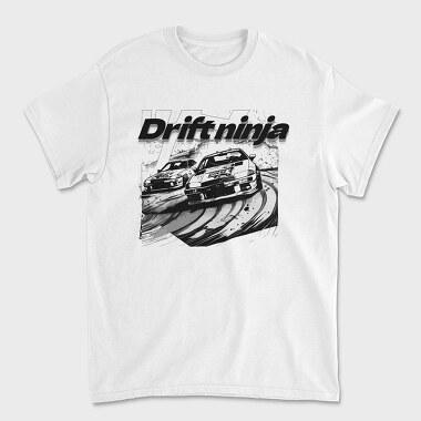 Drift Ninja Drift Racing Competition Cars, Unisex Men's T-Shirt