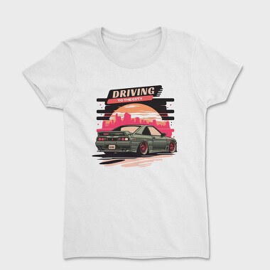 Driving to Car Jdm Japan, Women's T-Shirt