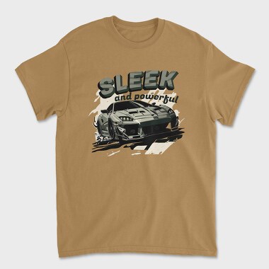 Elegant Powerful Super Sports Car, Unisex Men's T-Shirt