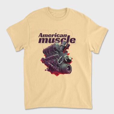 Engine Anime, Unisex Men's T-Shirt