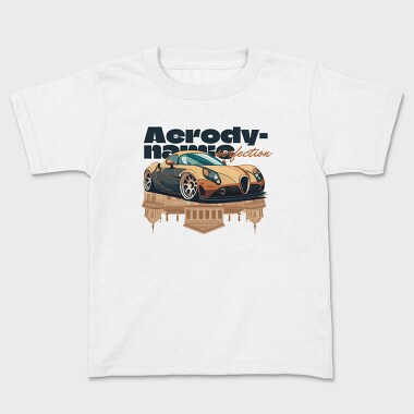 European Super Sports Car, Kids' T-Shirt