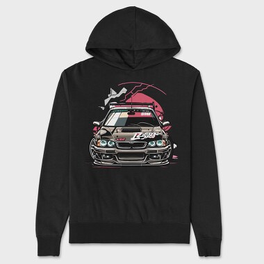 Racing Sports Car, Unisex Men's Hoodie