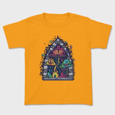 Trippy Shrooms, Kids' T-Shirt