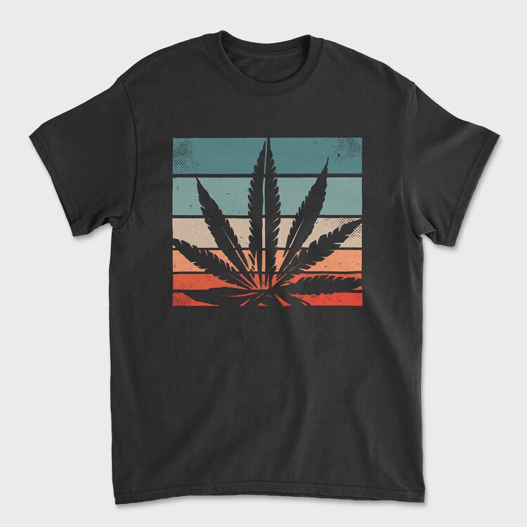 Cannabis Retro Design, Unisex Men's T-Shirt