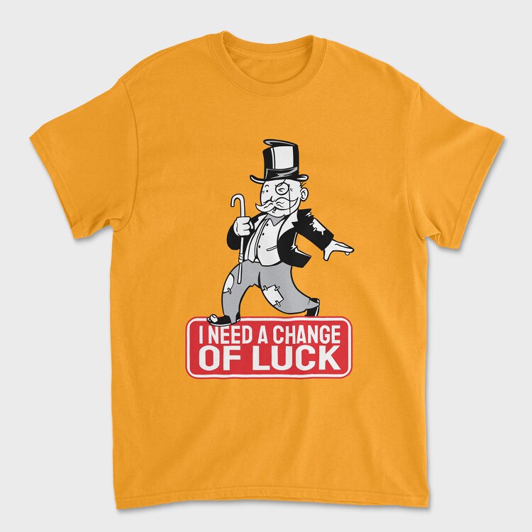 Change Of Luck, Unisex Men's T-Shirt