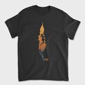 Burning Witch Cigarrette, Kids' T-Shirt