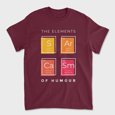 The Elements of Humour, Unisex Men's T-Shirt