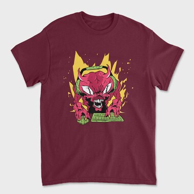 Demon Gamer, Unisex Men's T-Shirt