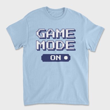Game Mode On, Unisex Men's T-Shirt