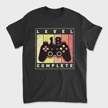 Level Complete, Unisex Men's T-Shirt