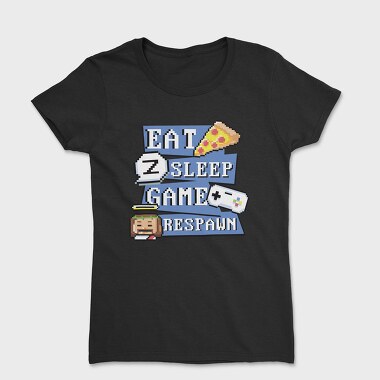 Pixel Respawn, Women's T-Shirt