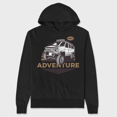 Off Road Van 2, Unisex Men's Hoodie