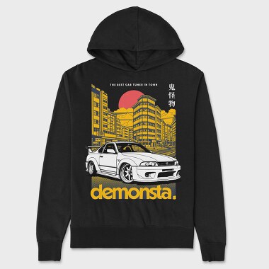 Demonsta, Unisex Men's Hoodie