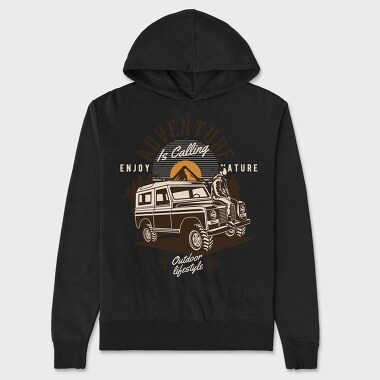 Adenture Offroad Enjoy Nature, Unisex Men's Hoodie