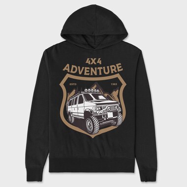 Off Road Van 3, Unisex Men's Hoodie