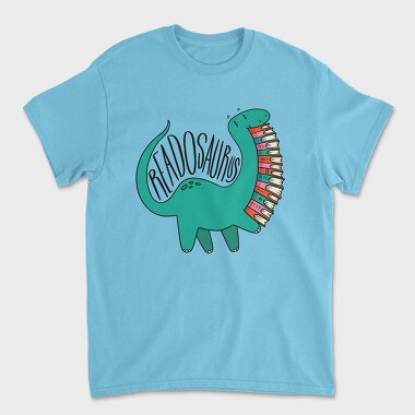 Unisex Men's T-Shirt, Readosaurus