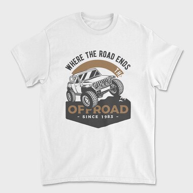 Off Road Jeep 2, Unisex Men's T-Shirt