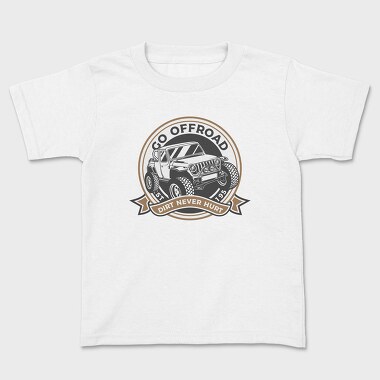 Kids' T-Shirt, Off Road Jeep 3