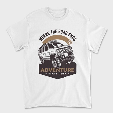 Off Road Van 0, Unisex Men's T-Shirt