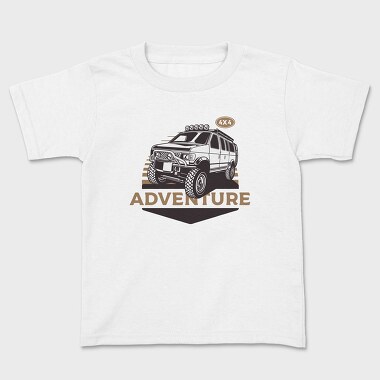 Kids' T-Shirt, Off Road Van 2