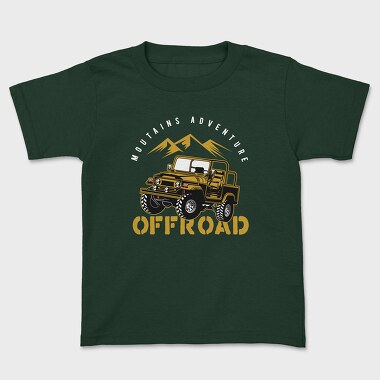 Offroad Jeep Adventure, Kids' T-Shirt