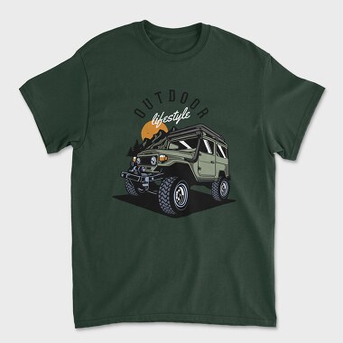 Outdoor Adventure Jeep Offroad, Unisex Men's T-Shirt
