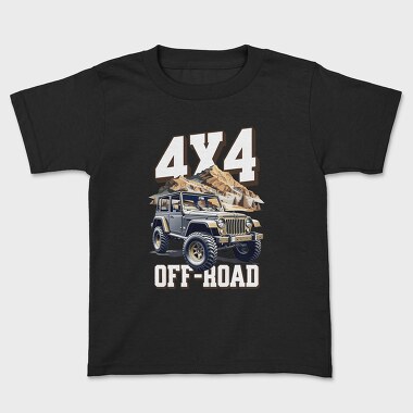 Kids' T-Shirt, 4X4 Offroad