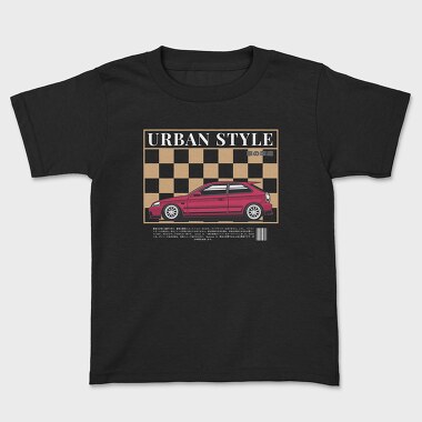 Honda Civic 93, Kids' T-Shirt