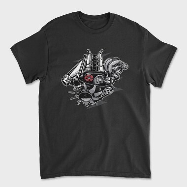 Motor Detail, Unisex Men's T-Shirt