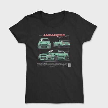 Skyline Japanese, Women's T-Shirt