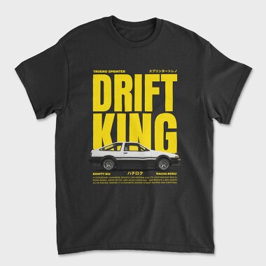 Trueno Drift King, Unisex Men's T-Shirt