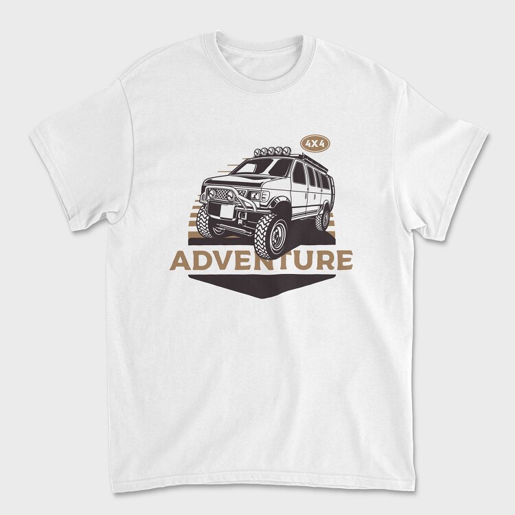 Off Road Van 2, Unisex Men's T-Shirt