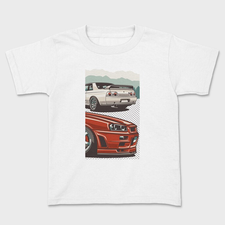 Skyline Front Back, Детска Тениска