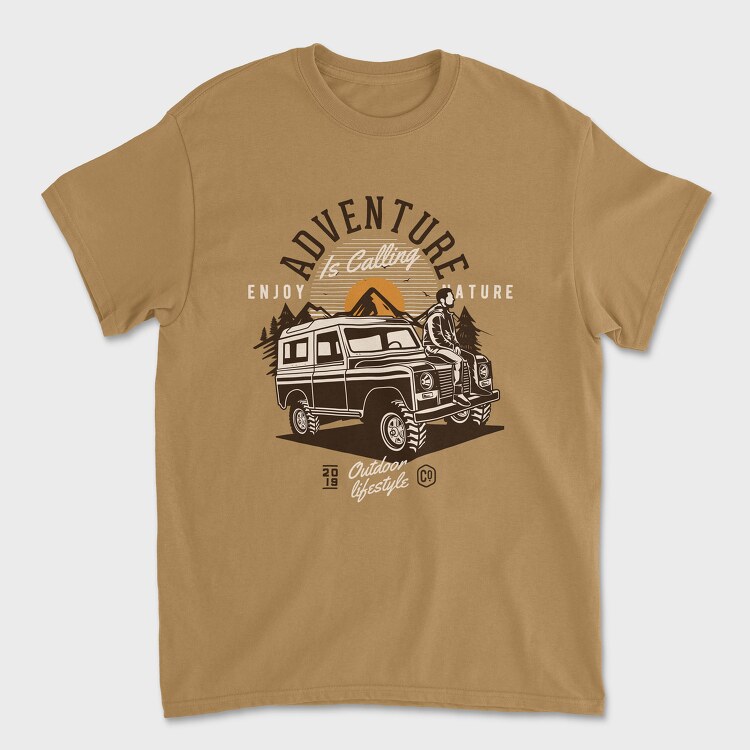 Adenture Offroad Enjoy Nature, Унисекс Мъжка Тениска