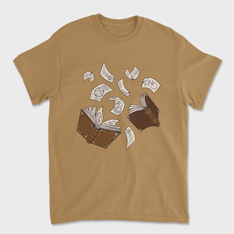 Books Spells, Unisex Men's T-Shirt