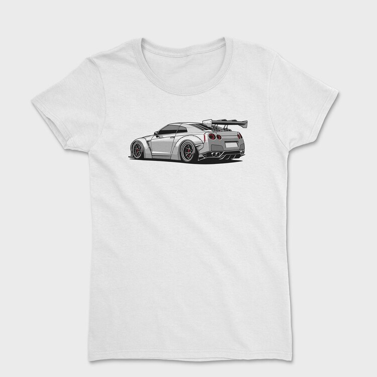Skyline Gtr Grey Racing, Women's T-Shirt