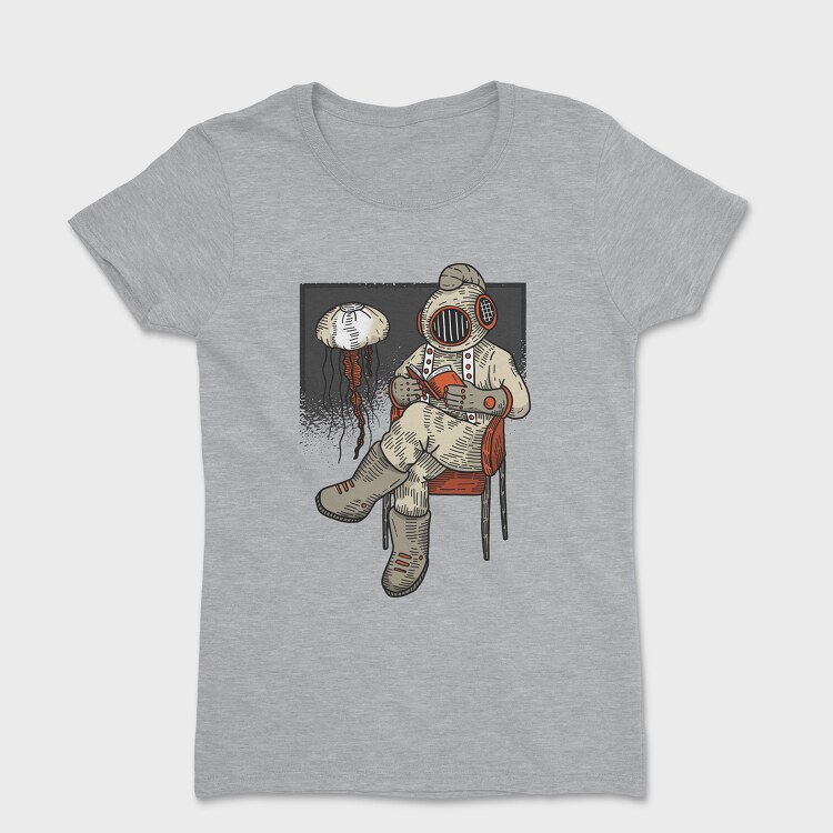 Reading Diver, Дамска Тениска