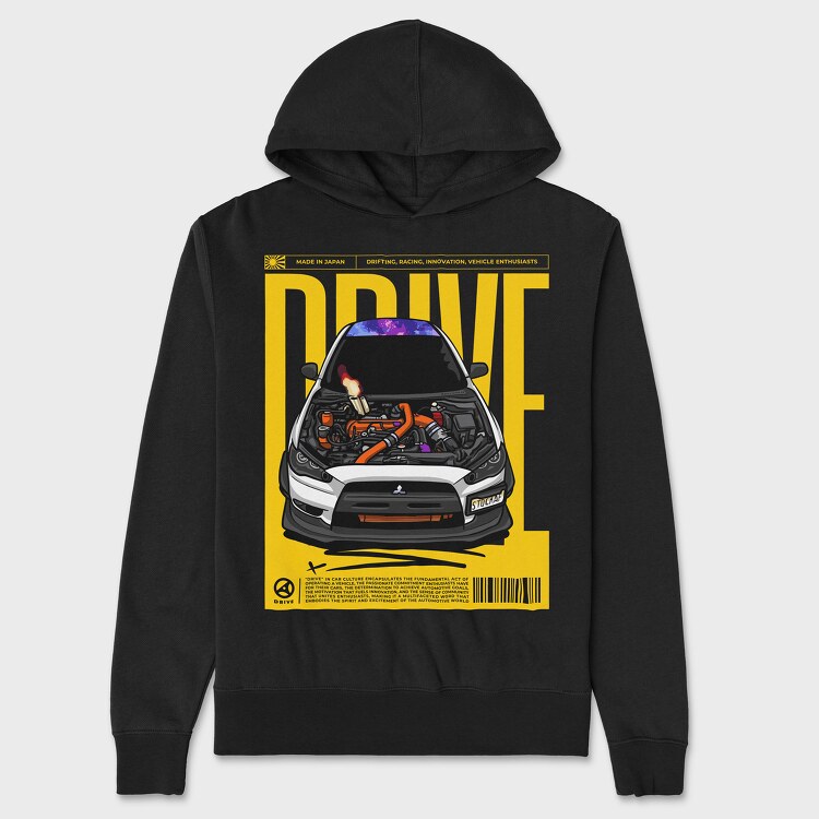 Evo Drive Flame, Унисекс Мъжко Суичър