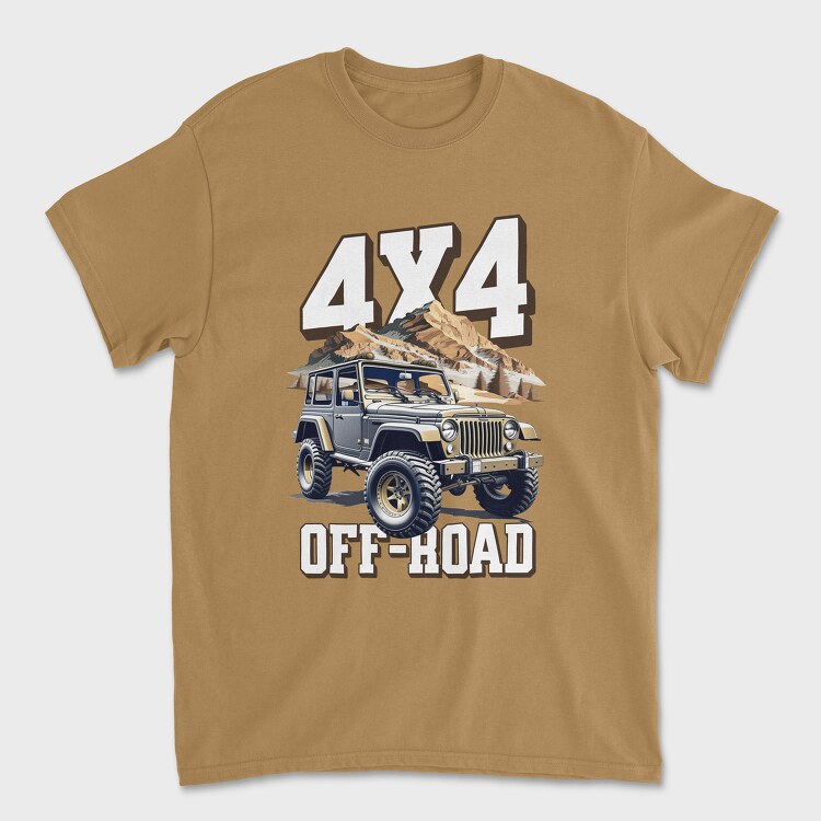 4X4 Offroad, Unisex Men's T-Shirt