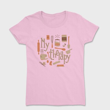 Women's T-Shirt, My Therapy Baking