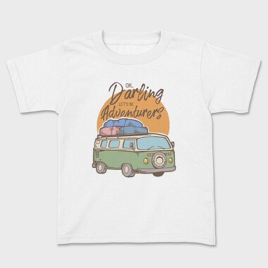 Be Adventurers, Kids' T-Shirt