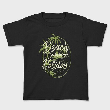 Beach Island, Kids' T-Shirt