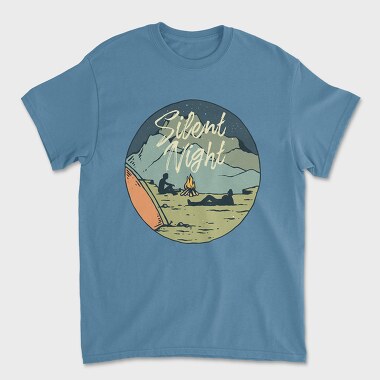 Camp Silent Night, Unisex Men's T-Shirt