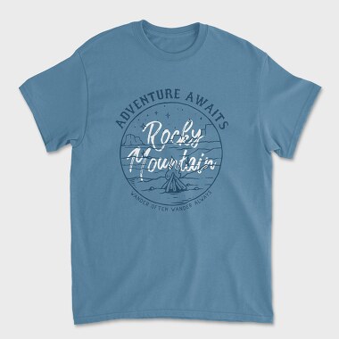 Desert Night, Unisex Men's T-Shirt