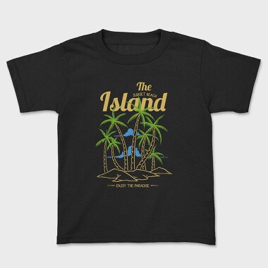 Island, Kids' T-Shirt